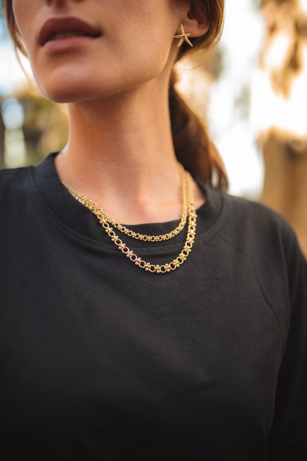Collier Hébé Or Colliers Monsieur Simone