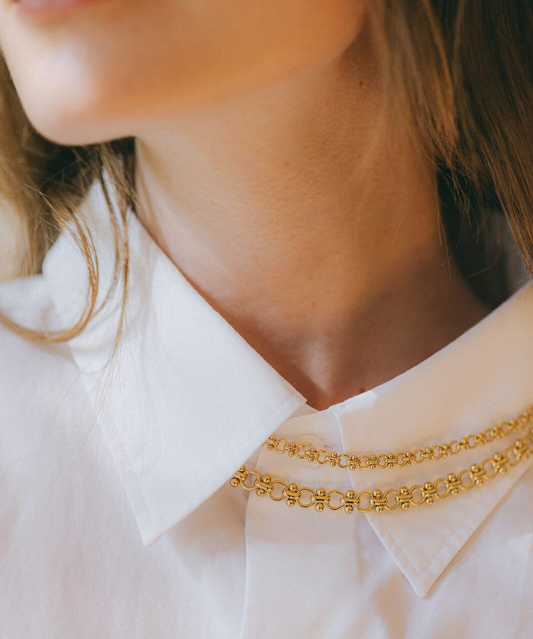 Collier Hébé Or Colliers Monsieur Simone