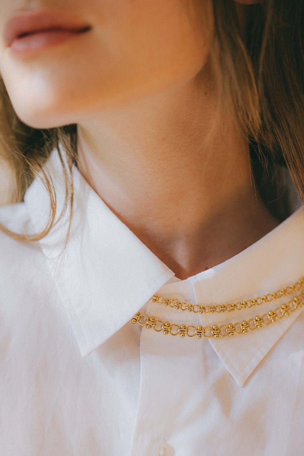 Collier Hébé Or Colliers Monsieur Simone