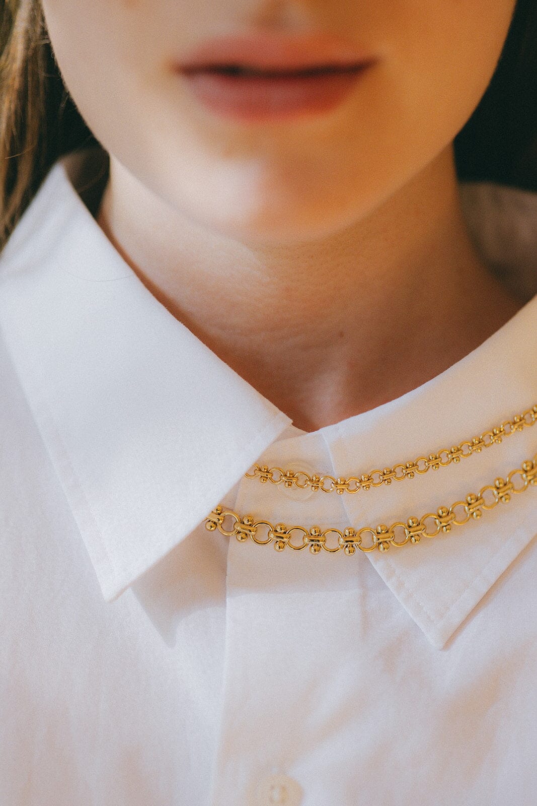Collier Hébé Or Colliers Monsieur Simone
