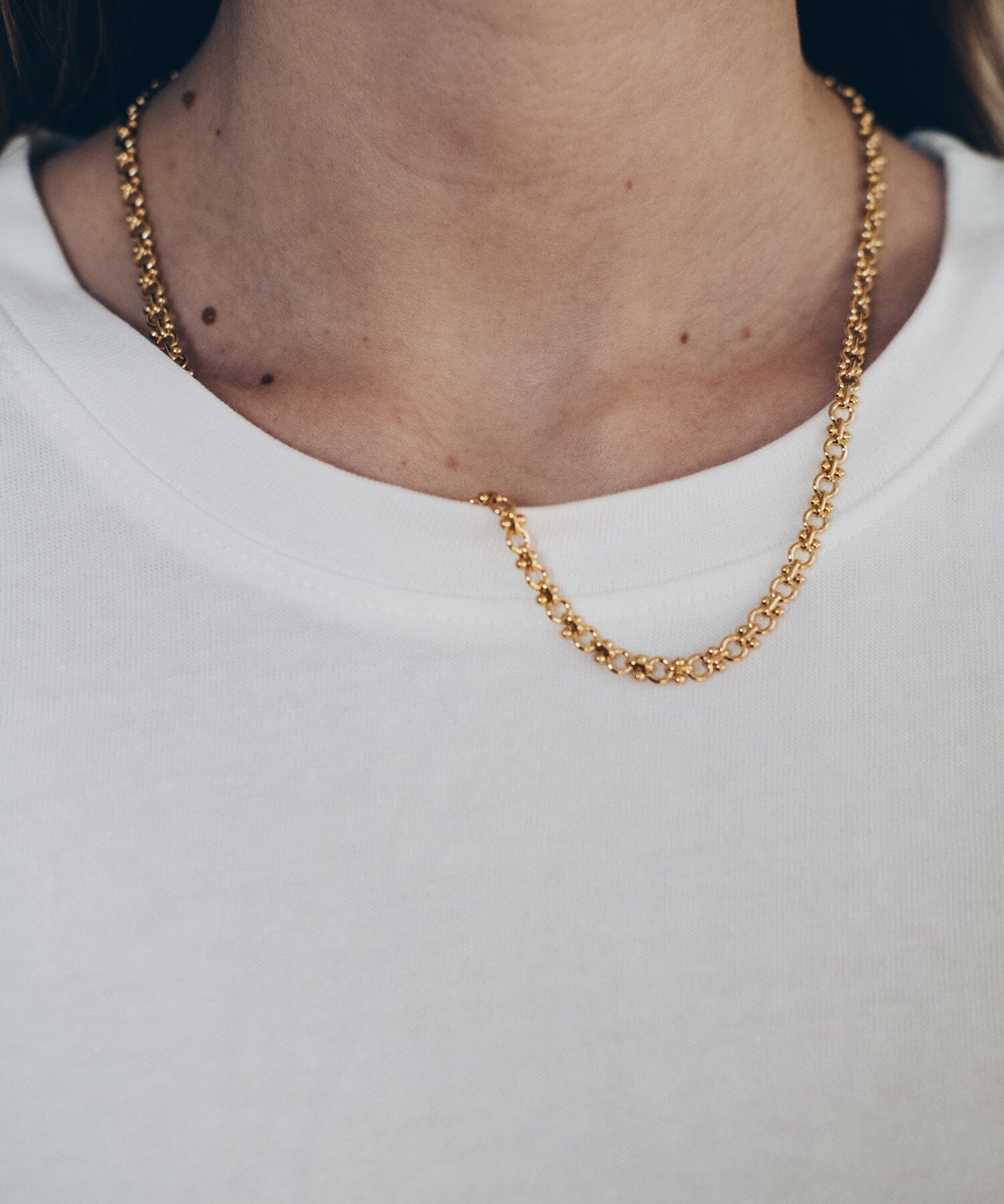 Collier Hébé Or Colliers Monsieur Simone