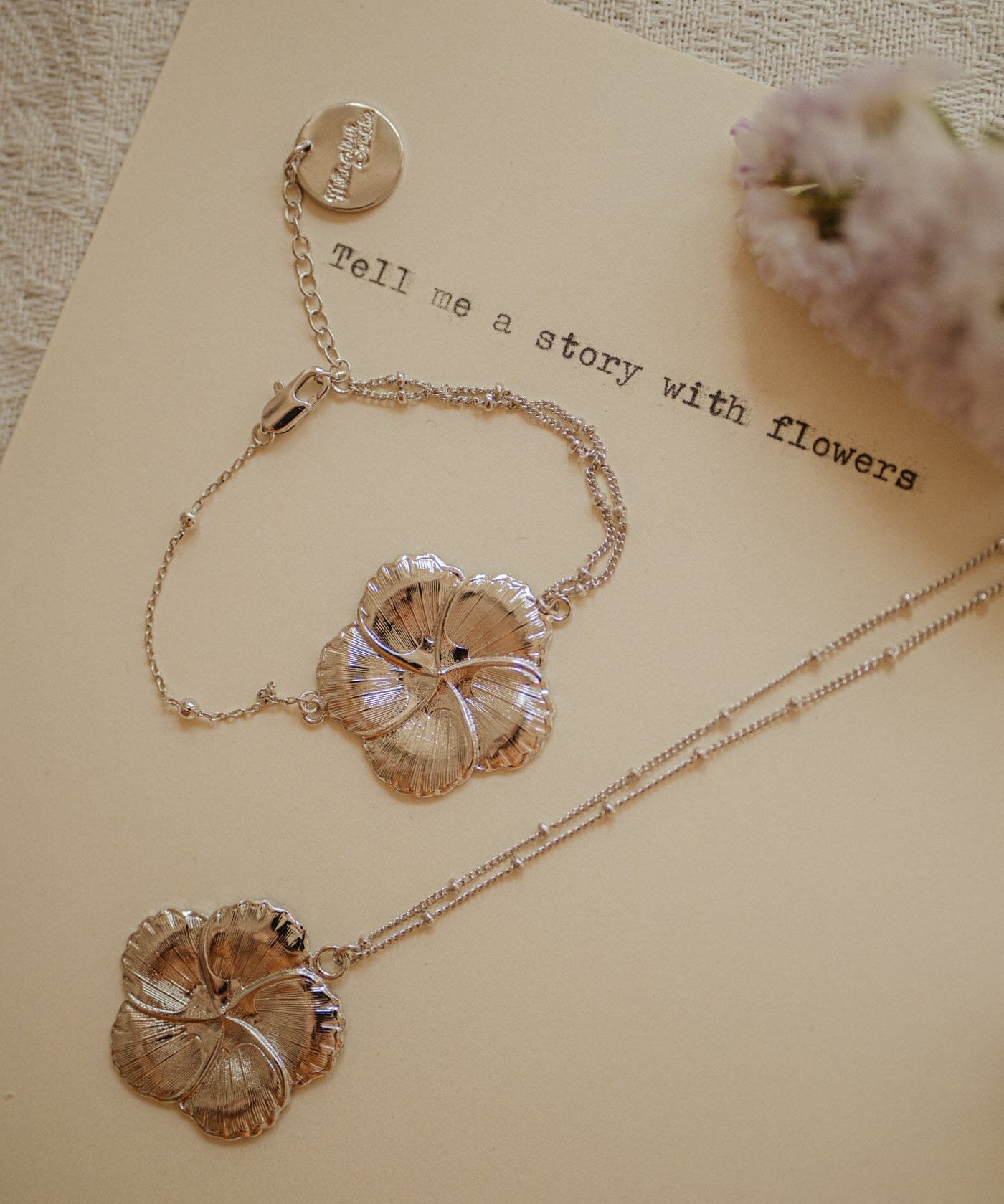 Collier Hélios Argent Fleur Colliers Monsieur Simone