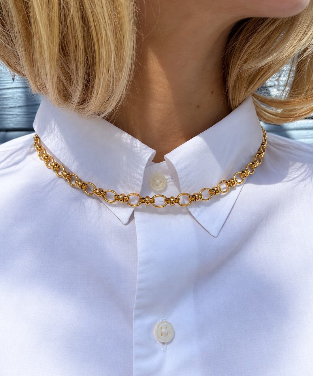Collier Henri Or Colliers Monsieur Simone