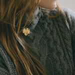 Collier Héra Argent Feuille Colliers Monsieur Simone