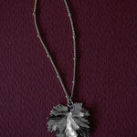 Collier Héra Argent Feuille Colliers Monsieur Simone