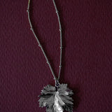 Collier Héra Argent Feuille Colliers Monsieur Simone