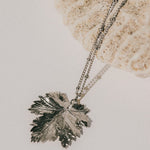 Collier Héra Argent Feuille Colliers Monsieur Simone