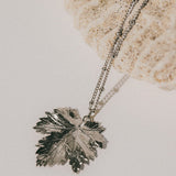 Collier Héra Argent Feuille Colliers Monsieur Simone