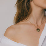 Collier Héra Or Feuille Colliers Monsieur Simone