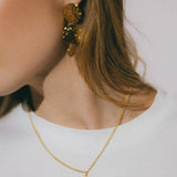 Collier Hestia Argent Rond Martelé Colliers Monsieur Simone