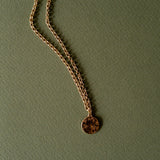 Collier Hestia Or Rond Martelé Colliers Monsieur Simone