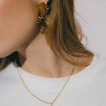 Collier Hestia Or Rond Martelé Colliers Monsieur Simone