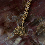 Collier Hestia Or Rond Martelé Colliers Monsieur Simone