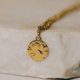 Collier Hestia Or Rond Martelé Colliers Monsieur Simone