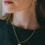Collier Hestia Or Rond Martelé Colliers Monsieur Simone