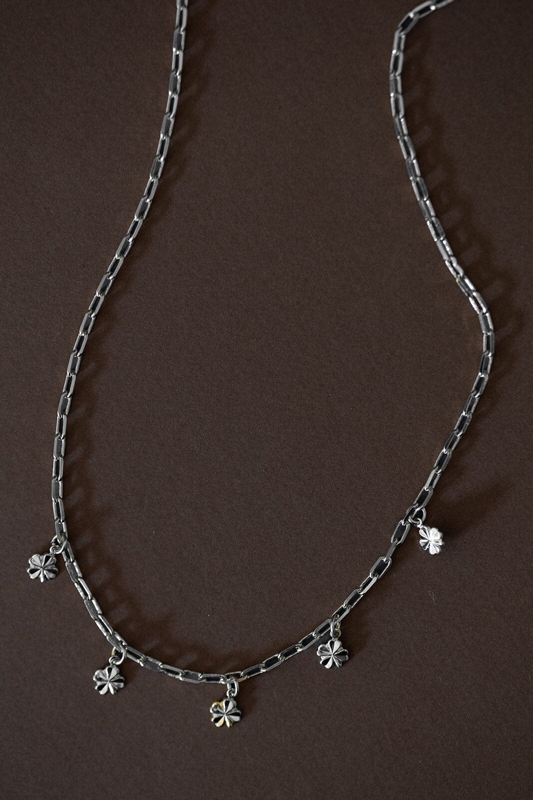 Collier Léon Argent Trèfles Colliers Monsieur Simone