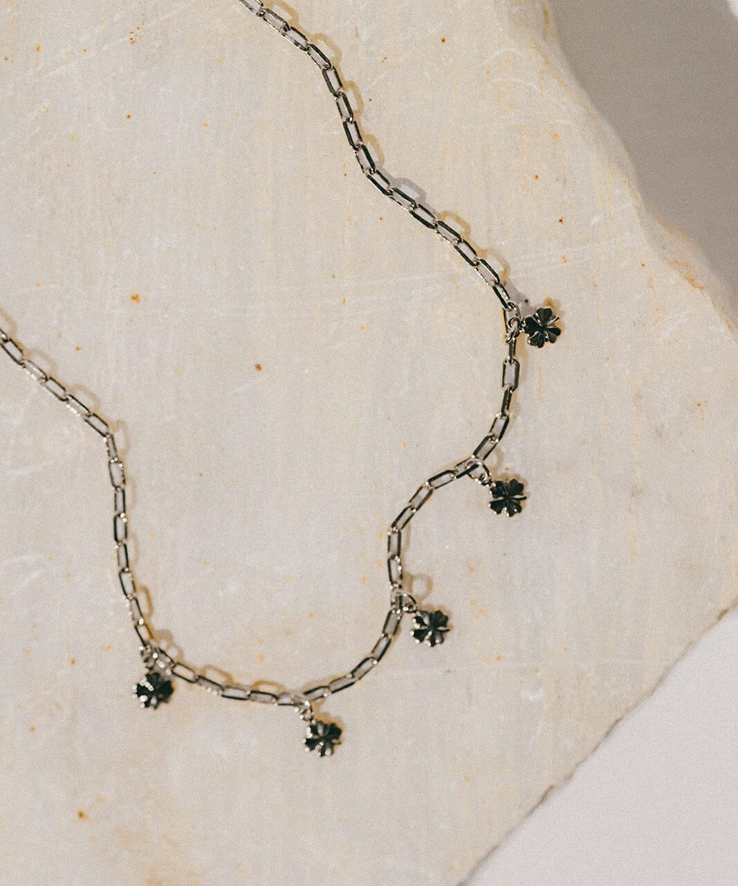 Collier Léon Argent Trèfles Colliers Monsieur Simone