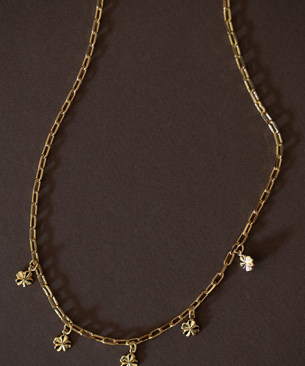 Collier Léon Or Trèfles Colliers Monsieur Simone