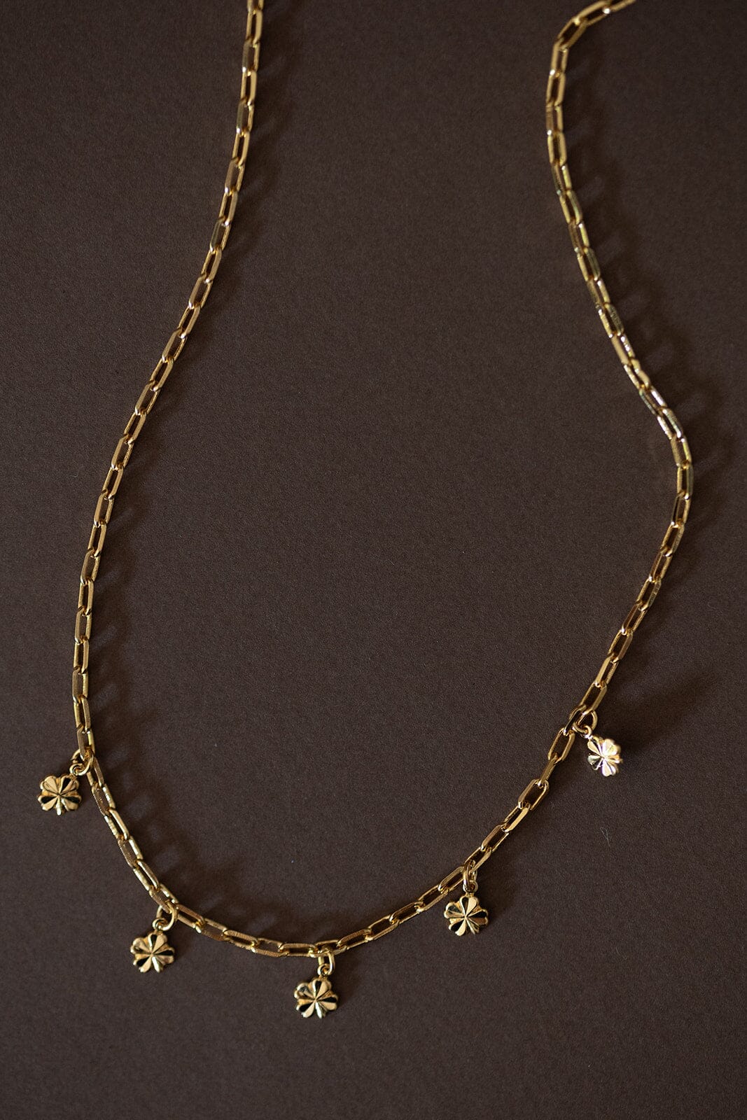Collier Léon Or Trèfles Colliers Monsieur Simone