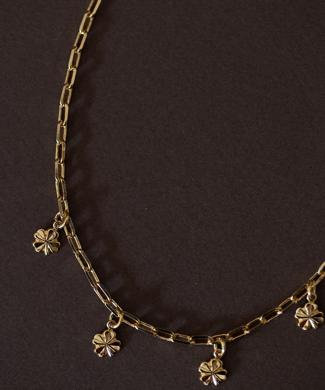Collier Léon Or Trèfles Colliers Monsieur Simone