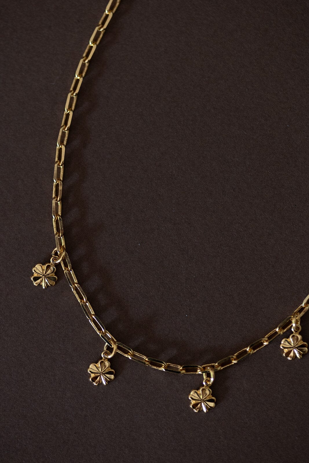 Collier Léon Or Trèfles Colliers Monsieur Simone