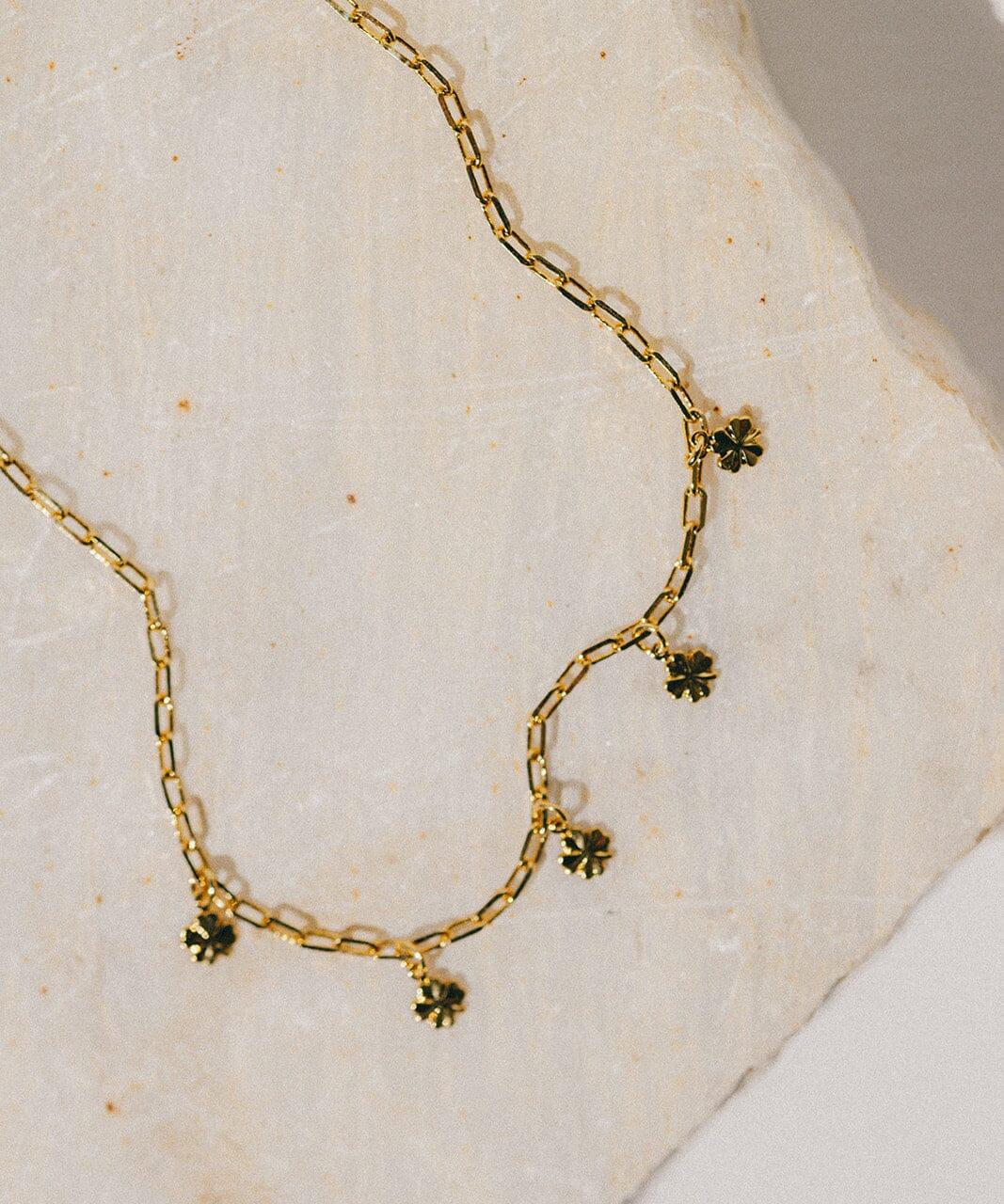 Collier Léon Or Trèfles Colliers Monsieur Simone