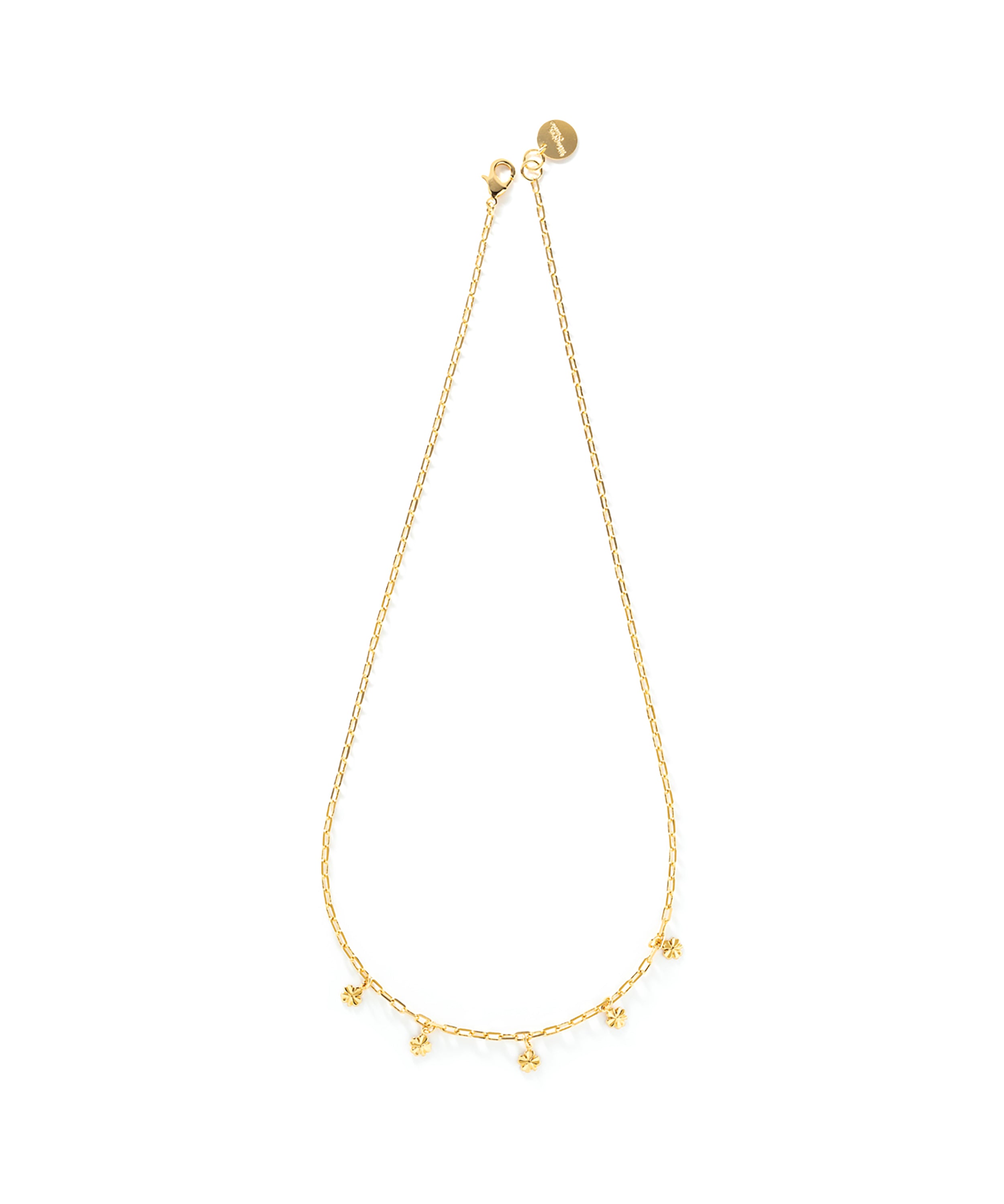 Collier Léon Or Trèfles Colliers Monsieur Simone