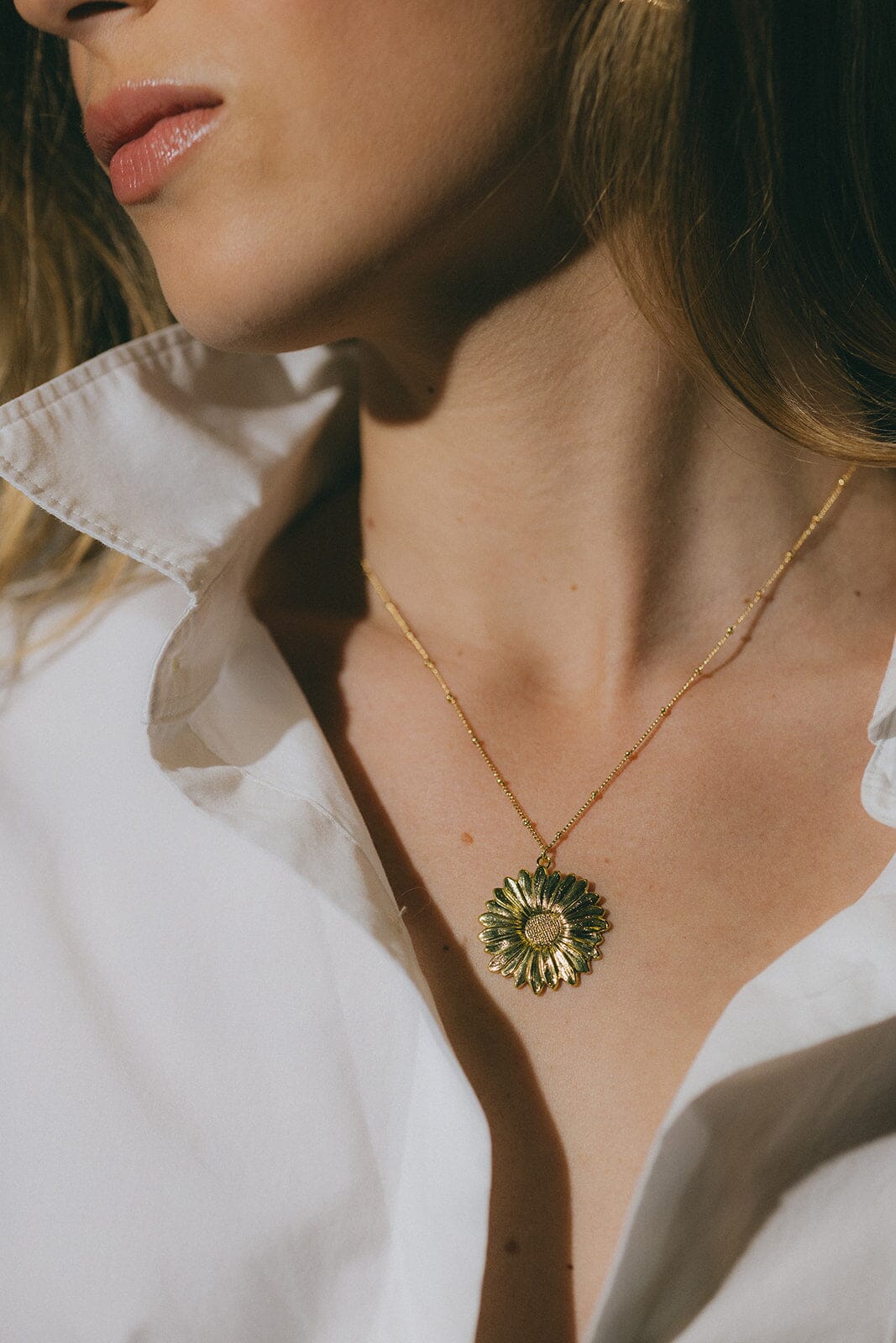 Collier Maïa Argent Fleur Colliers Monsieur Simone