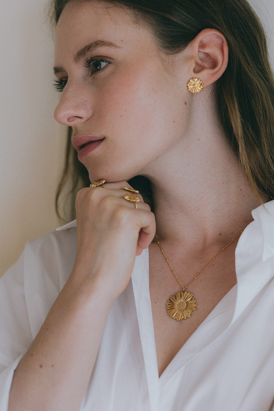 Collier Maïa Argent Fleur Colliers Monsieur Simone
