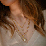 Collier Nélya Or Perle Colliers Monsieur Simone