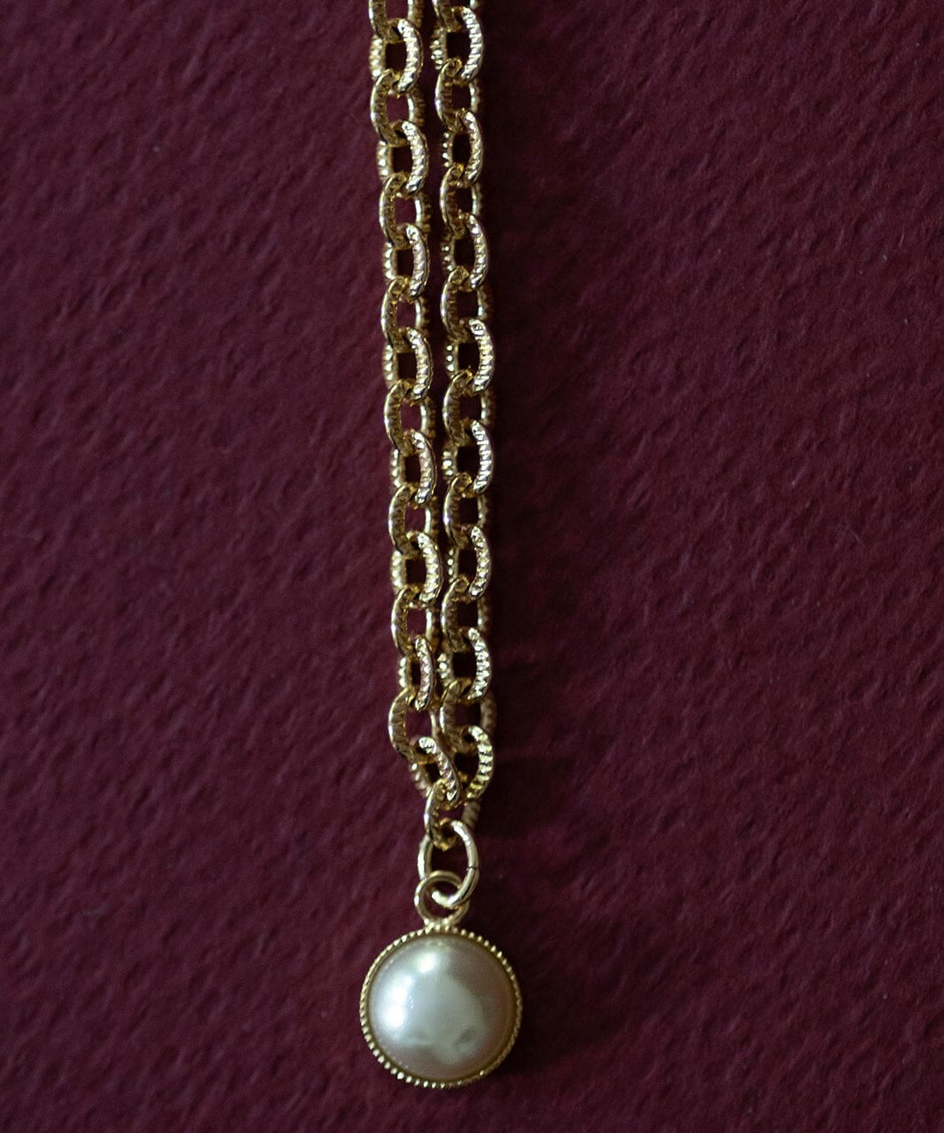 Collier Nélya Or Perle Colliers Monsieur Simone
