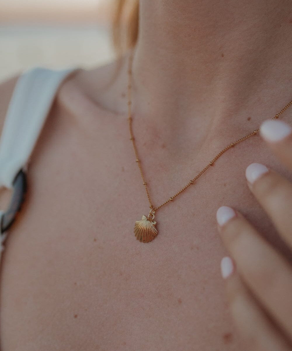 Collier Nérée Argent Coquillage Colliers Monsieur Simone