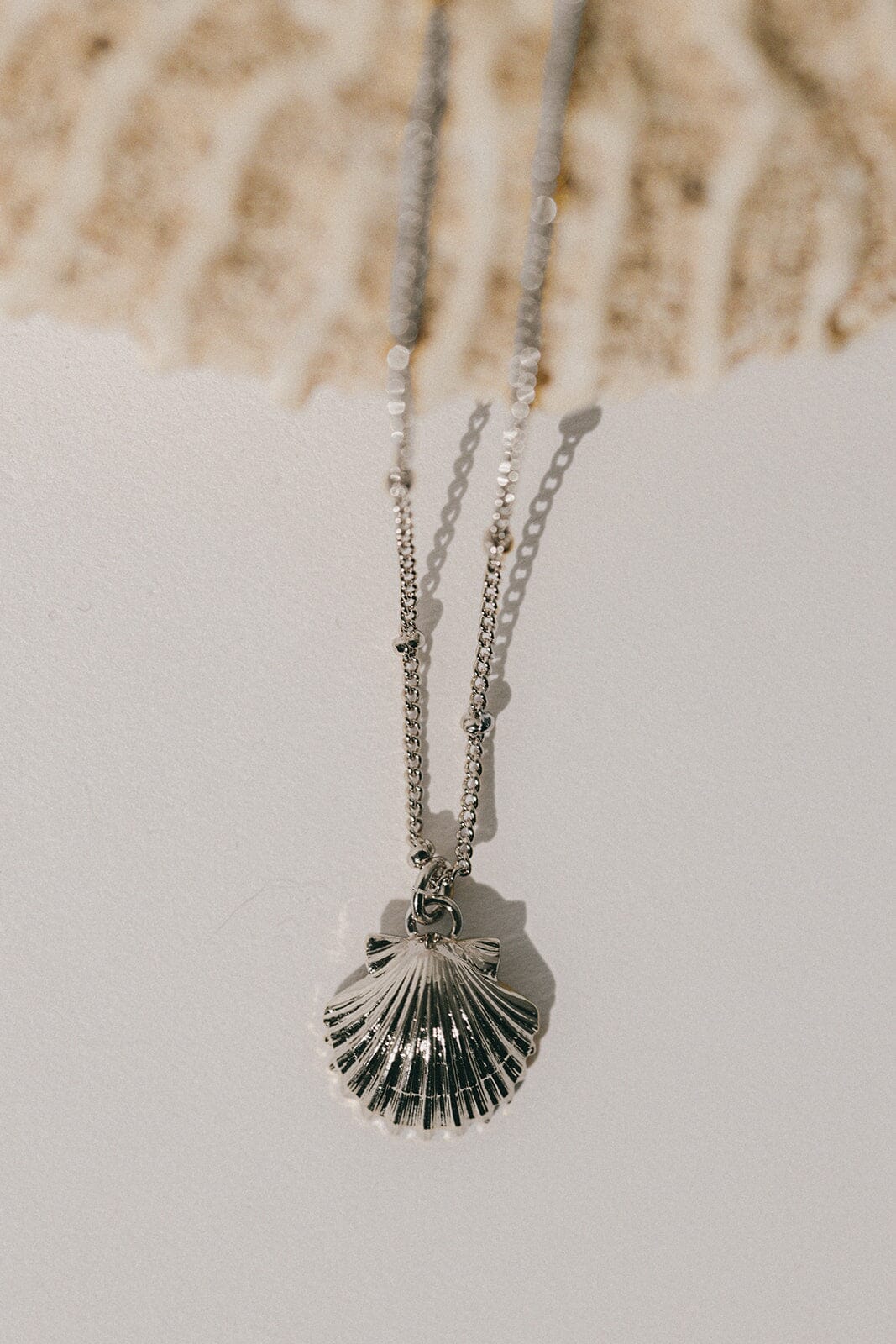 Collier Nérée Argent Coquillage Colliers Monsieur Simone