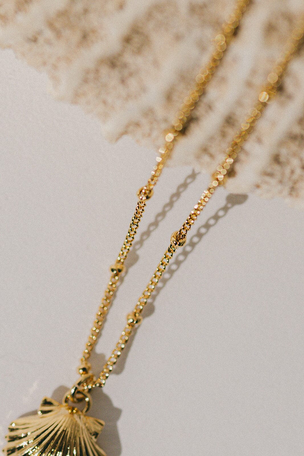 Collier Nérée Or Coquillage Colliers Monsieur Simone