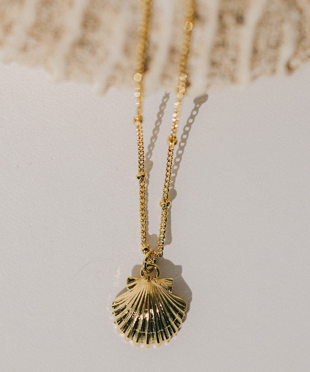 Collier Nérée Or Coquillage Colliers Monsieur Simone