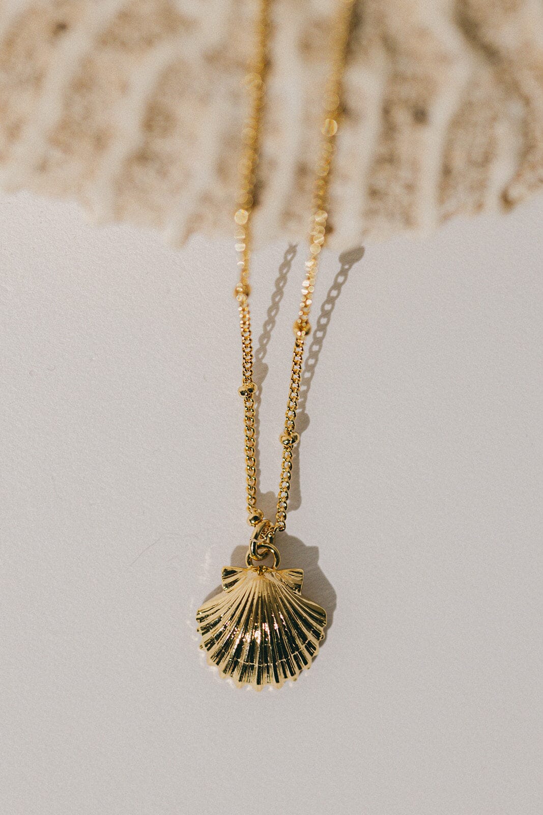 Collier Nérée Or Coquillage Colliers Monsieur Simone