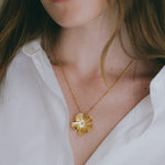 Collier Orphée Argent Fleur Colliers Monsieur Simone