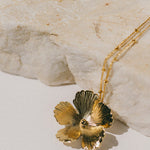 Collier Orphée Or Fleur Colliers Monsieur Simone