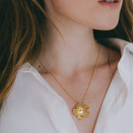 Collier Orphée Or Fleur Colliers Monsieur Simone
