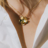 Collier Orphée Or Fleur Colliers Monsieur Simone