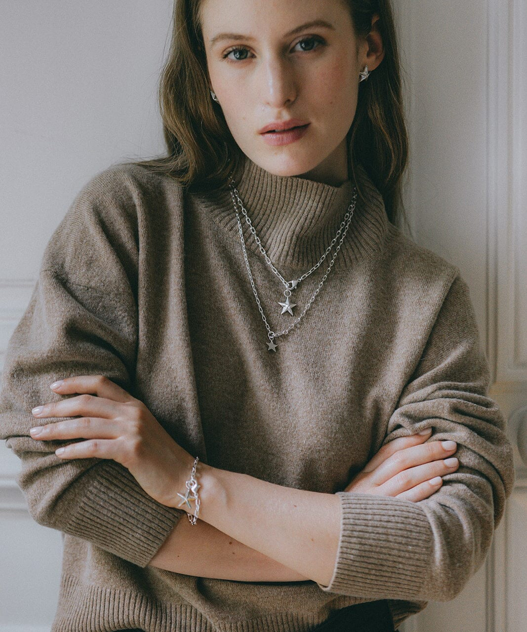Collier Raoul Argent Étoile Colliers Monsieur Simone