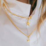 Collier Raoul Or Étoile Colliers Monsieur Simone