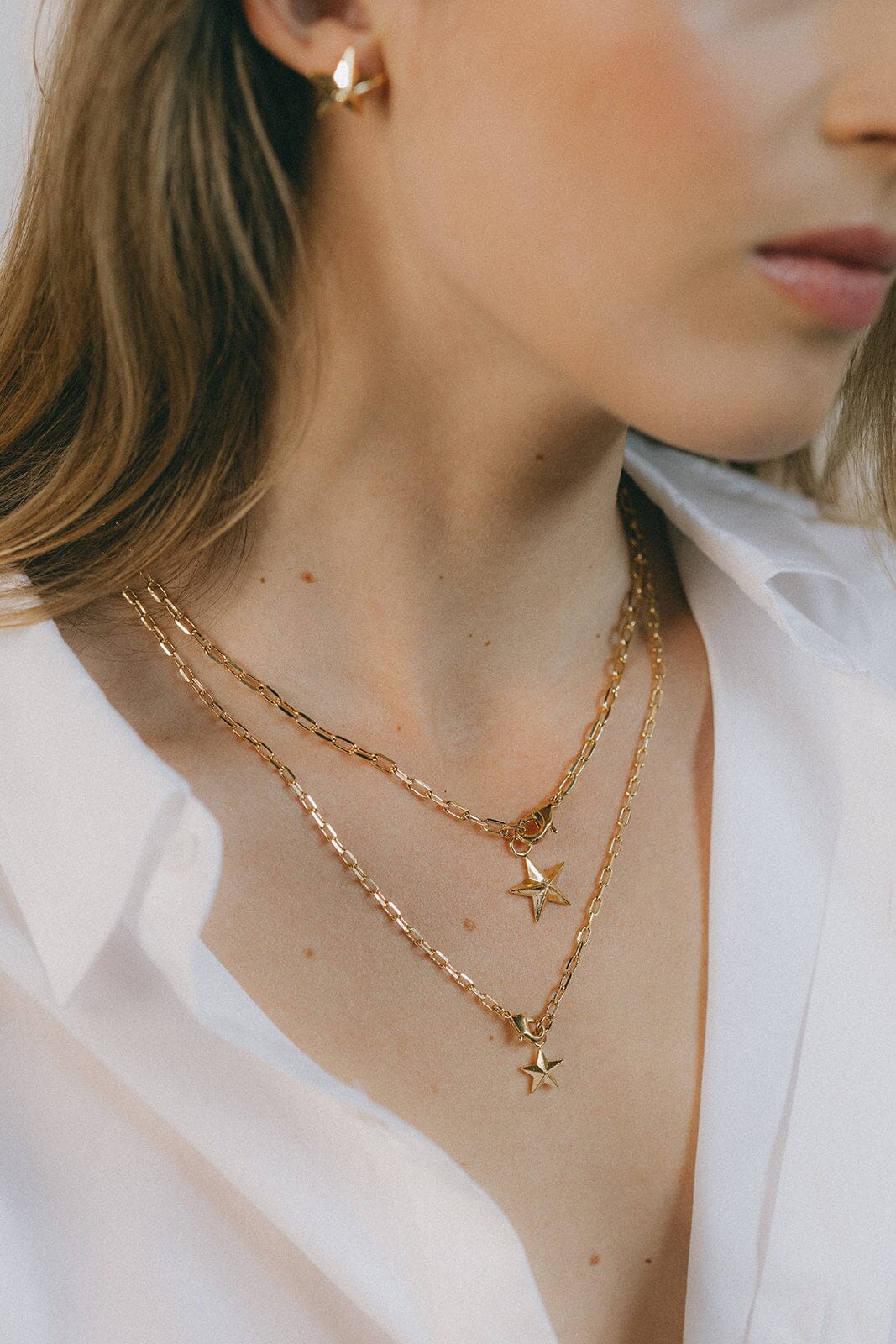 Collier Raoul Or Étoile Colliers Monsieur Simone