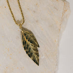 Collier Thalie Or Feuilles Colliers Monsieur Simone