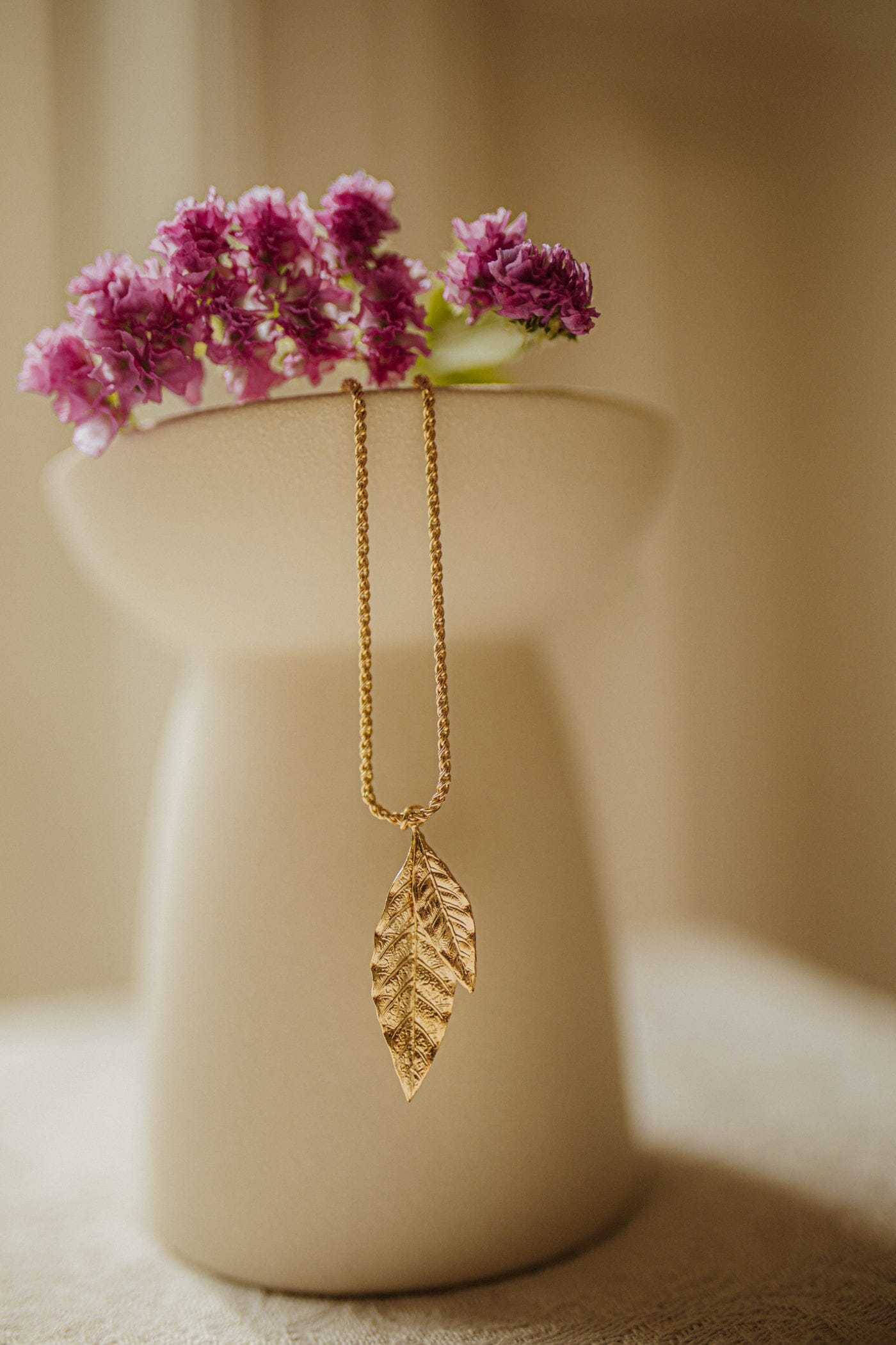 Collier Thalie Or Feuilles Colliers Monsieur Simone