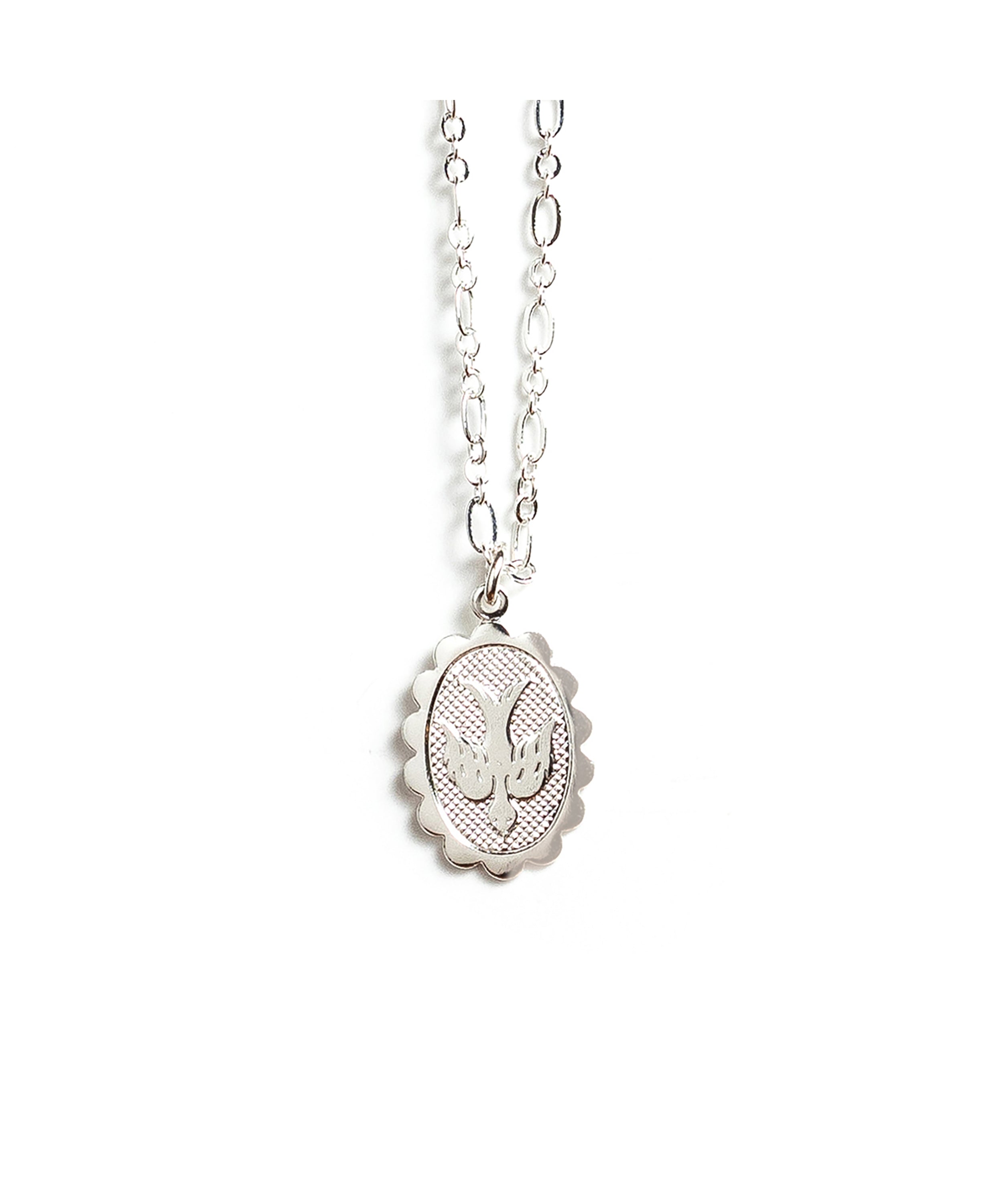 Collier Thémis Colombe Argent Colliers Monsieur Simone