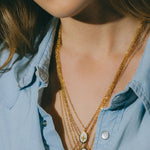 Collier Thémis Colombe Or Ivoire Colliers Monsieur Simone