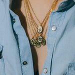 Collier Thémis Colombe Or Ivoire Colliers Monsieur Simone