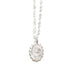 Collier Thémis Fleur Argent Colliers Monsieur Simone