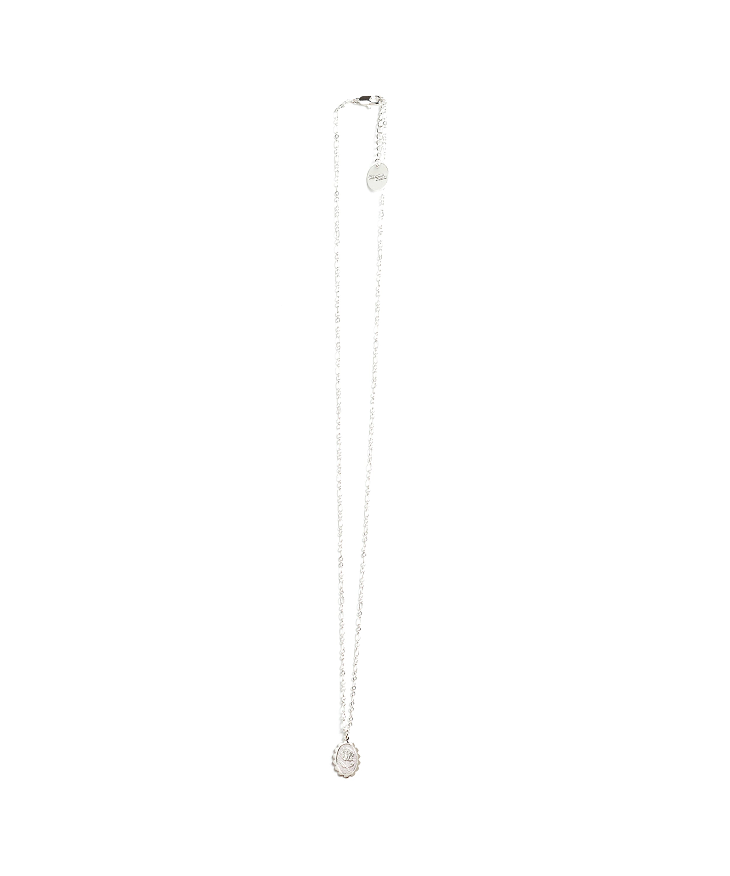 Collier Thémis Fleur Argent Colliers Monsieur Simone
